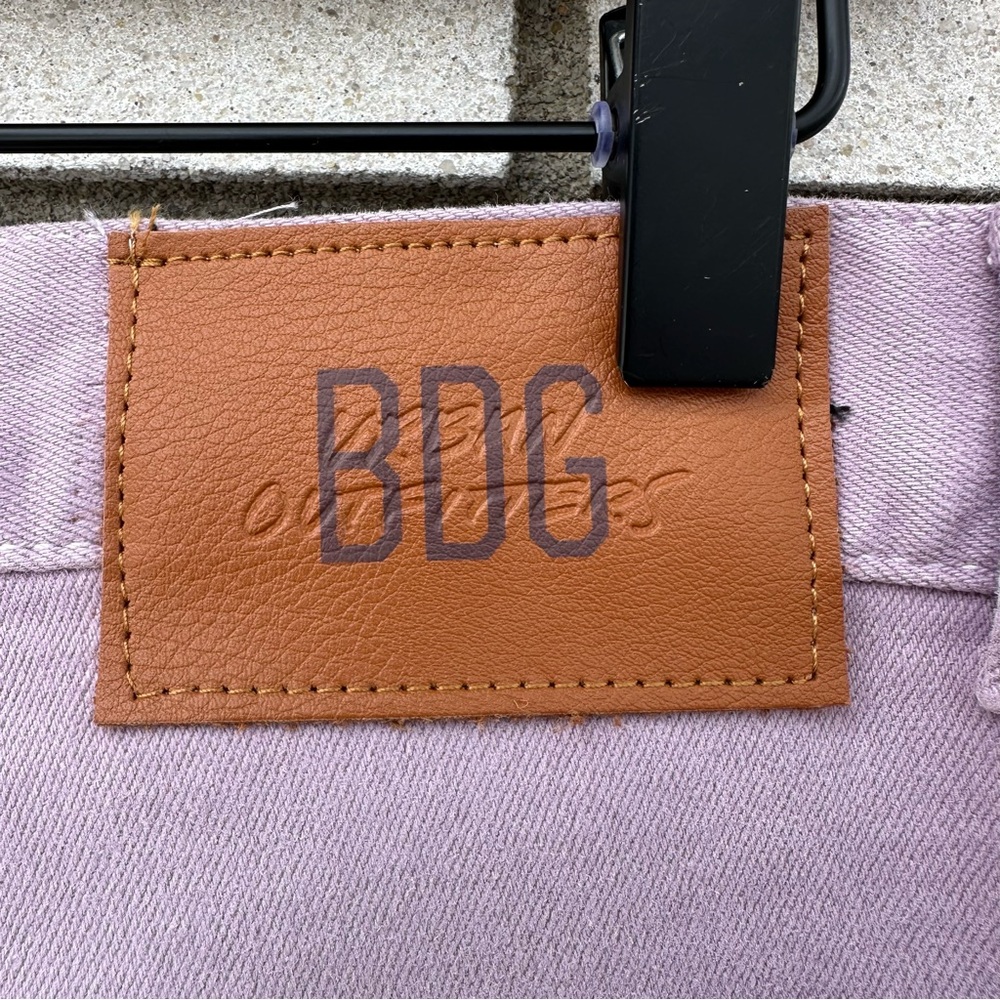 BDG Dropped Cargo Pants Lavender Wide Leg Utility Y2K 31 Urban Outfitters Skater - Picture 6 of 11